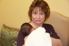 Nancy Quinlin, IBCLC and RN helps families who choose to breastfeed. 