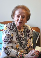 Edith Falacco, a lifelong resident of Gloversville celebrated her 100th birthday on Saturday, Feb. 13 at the Nathan Littauer Nursing Home