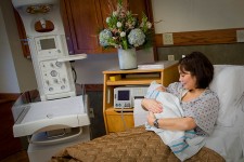 The Birthing Center at Nathan Littauer Hospital has been designated as one of the first hospitals to receive the Blue Distinction Center for Maternity Care designation