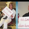 We celebrate clean hands
