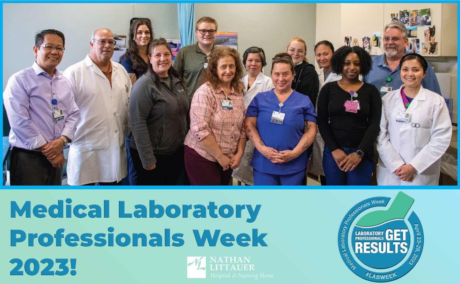 Nathan Littauer Celebrates Medical Laboratory Professionals Week 2023