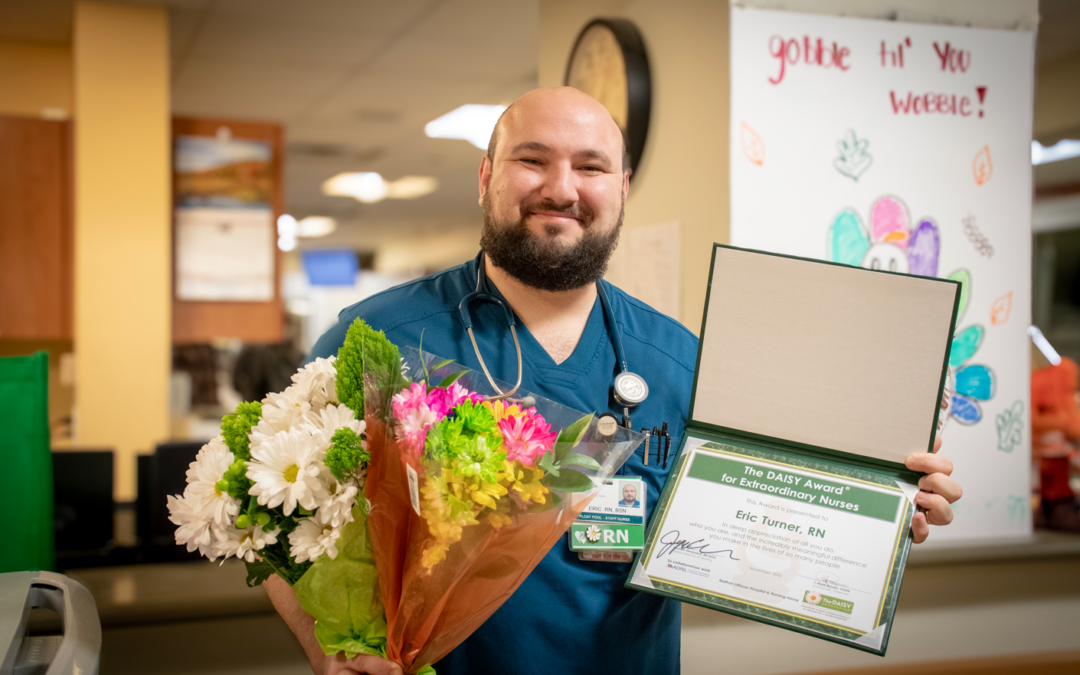 Eric Turner, RN, BSN Awarded DAISY Award for Second Quarter 2025