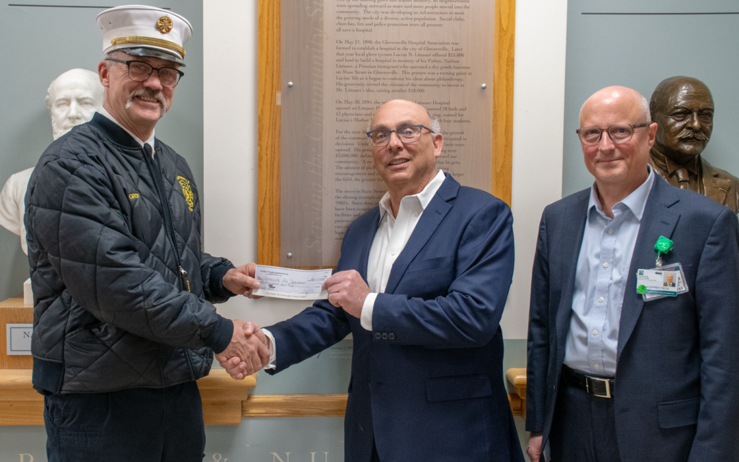 Nathan Littauer Foundation Awards $10,000 Grant to Gloversville Fire Department for Life-Saving Equipment