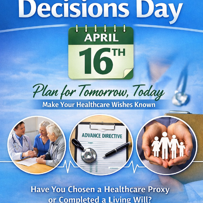National Healthcare Decisions Day Set for April 16