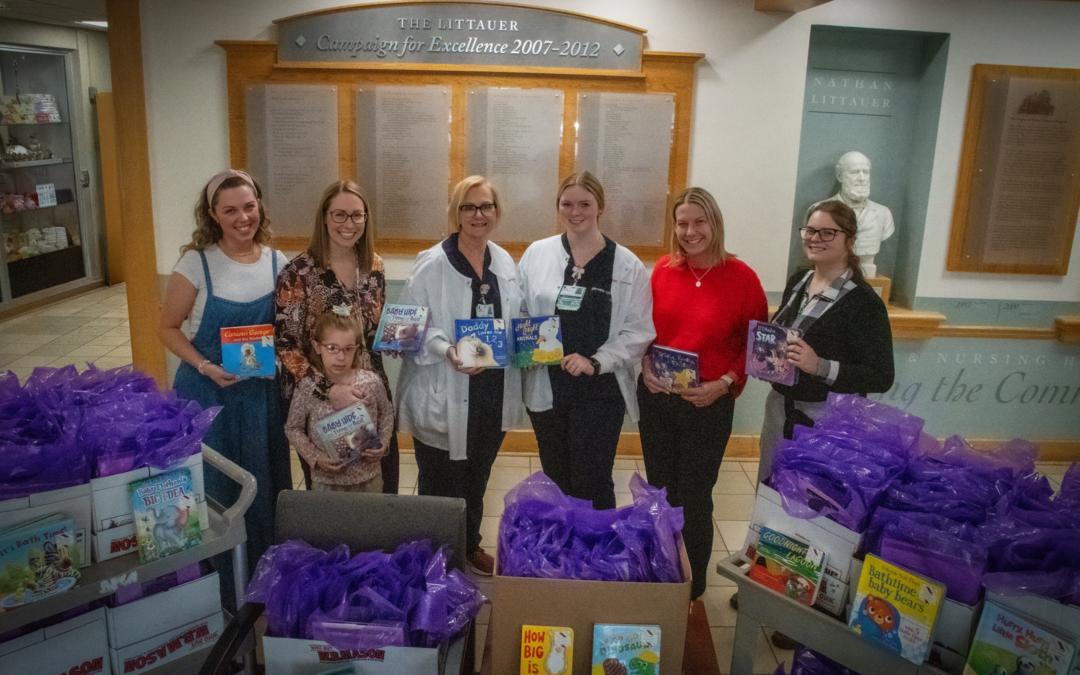 Johnstown Teachers Association Donates 459 Books to Nathan Littauer Through Annual “Books for Babies” Drive