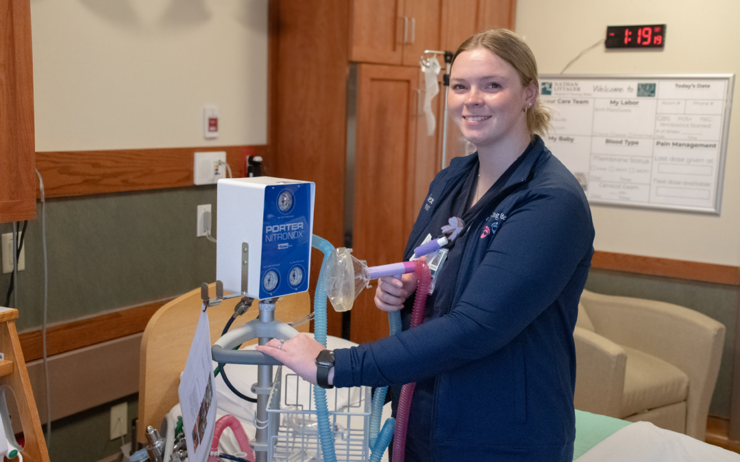 Littauer Birthing Center Offers Mothers Greater Control with New Labor Pain Management Option